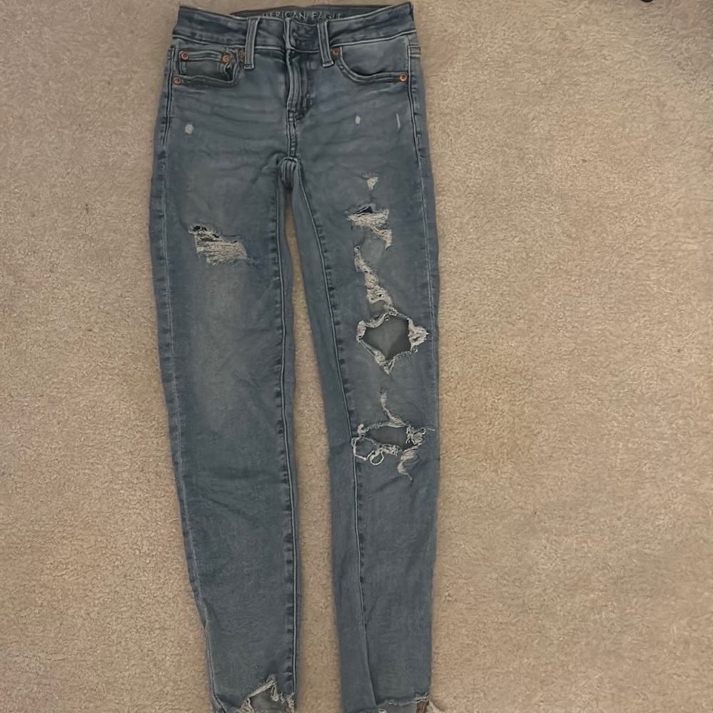 Very flattering jeans. Size- 00 short
